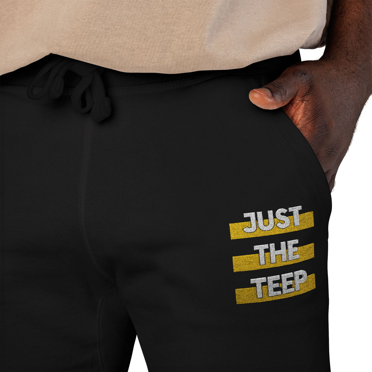 Just The Teep Embroidery Sweatpants